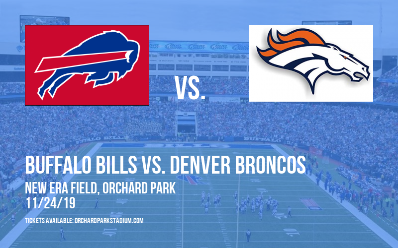 PARKING: Buffalo Bills vs. Denver Broncos at New Era Field