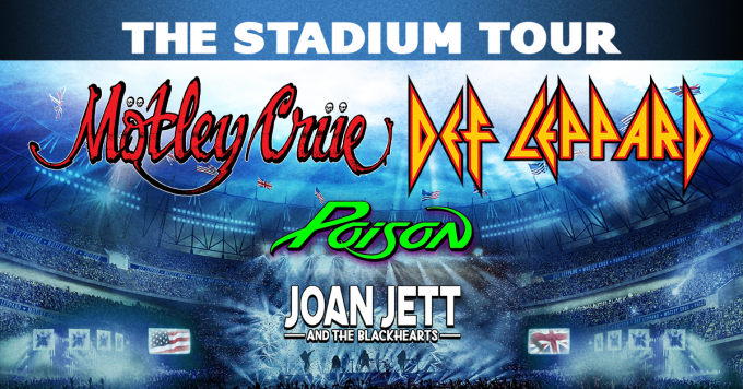 The Stadium Tour: Motley Crue, Def Leppard, Poison & Joan Jett and The Blackhearts at New Era Field