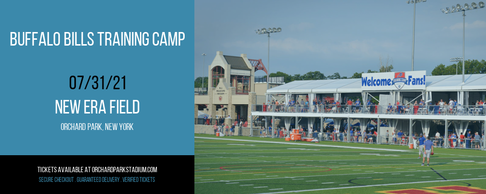 Buffalo Bills Training Camp at New Era Field