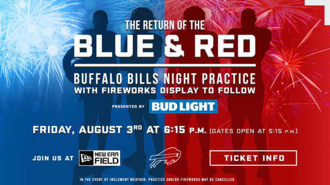 The Return of Blue and Red at New Era Field