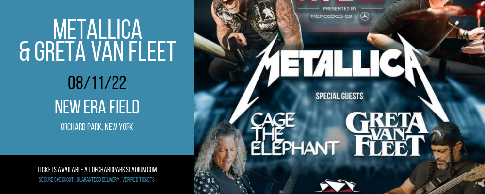 Metallica & Greta Van Fleet at New Era Field