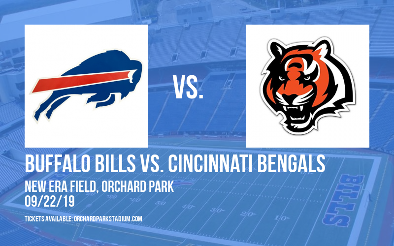 Buffalo Bills vs. Cincinnati Bengals Tickets 22nd September