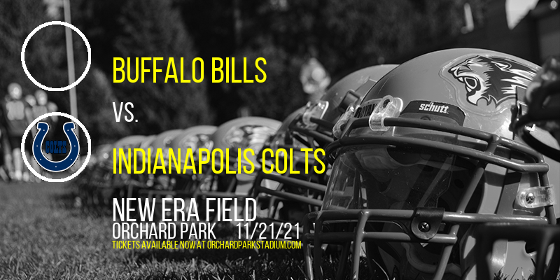 Buffalo Bills vs. Indianapolis Colts at New Era Field